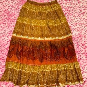 Fairy core maxi skirt